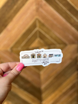 Small Welcome To Schitt's Sticker
