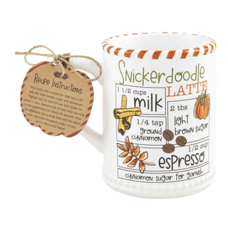Snickerdoodle Latte Recipe Mug