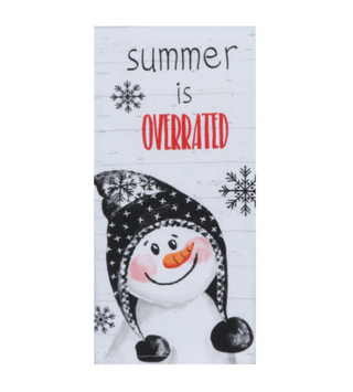 SnowDays Overrated Towel