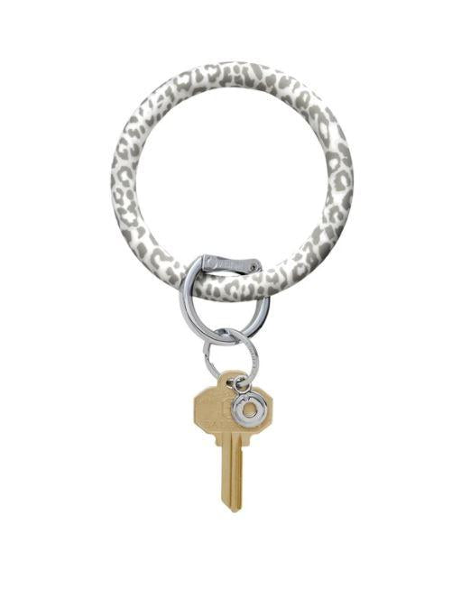 Snow Leopard Key Ring