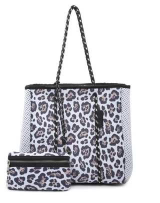 Snow Leopard Tote