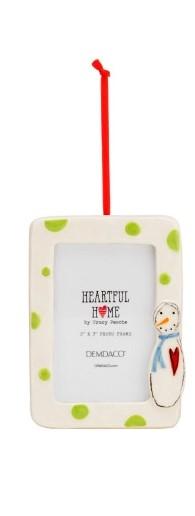 Snowman Frame Ornament