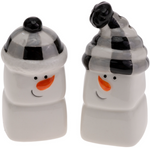 Snowman Salt & Pepper Shakers
