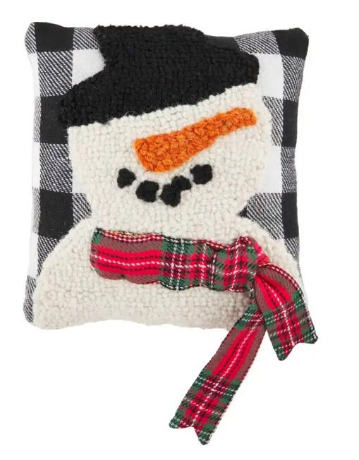 Snowman Small Hook Pillow