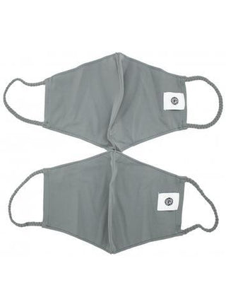 Solid Grey Pomchie Face Mask