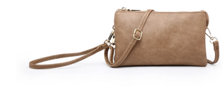 Solid Wristlet Crossbody (More Colors)