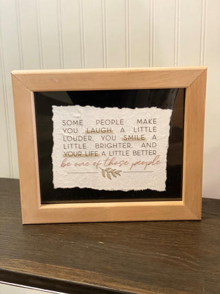 Some Quoted Sign