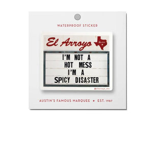 Spicy Disaster Sticker