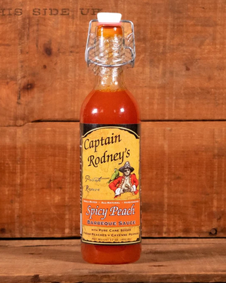 Spicy Peach BBQ Sauce 17oz