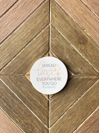 Spread Love Car Coaster