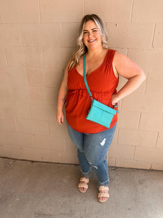 Springtime In Paris Top-Curvy
