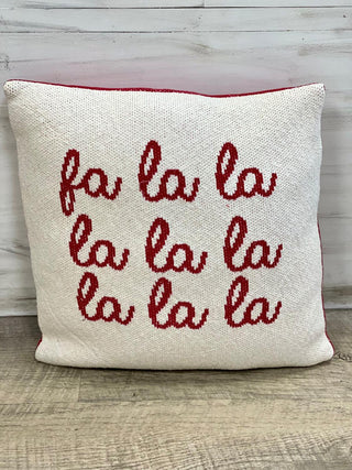 Square Knit Reversible Pillow