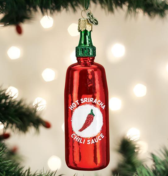 Sriracha Sauce Ornament
