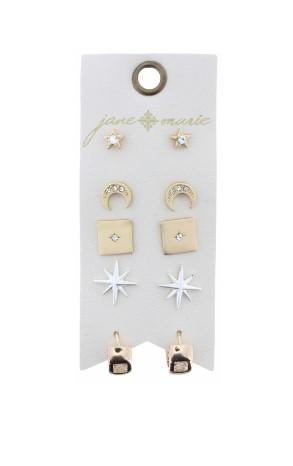 Star Huggie Earring