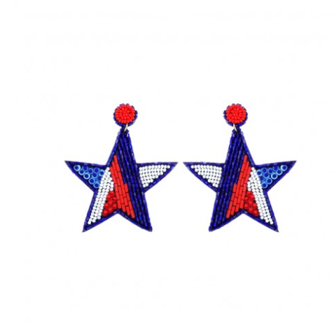 Star Spangled Earring