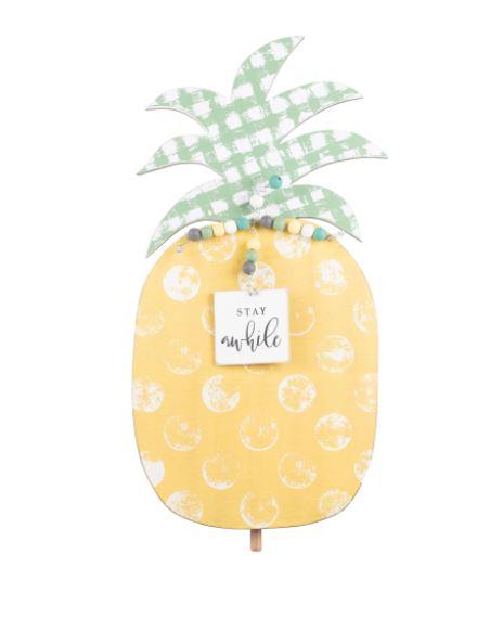 Stay Awhile Pineapple Topper