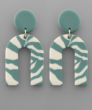 Stella Earrings Green