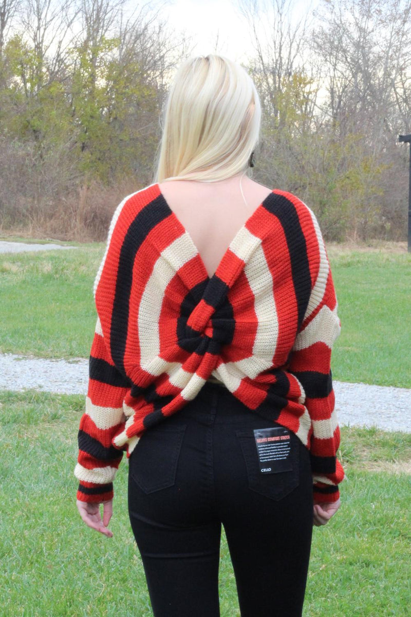 Storm Watch Knot  Sweater
