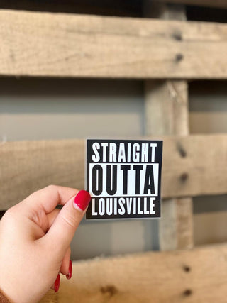 Straight Outta Lou Sticker