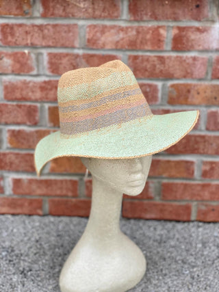 Straw Beach Hat Mint