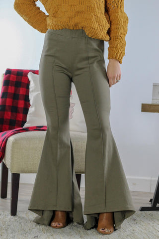 Strike A Pose Flare Pants (More Colors)