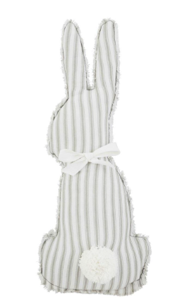 Stripe Bunny Pillow