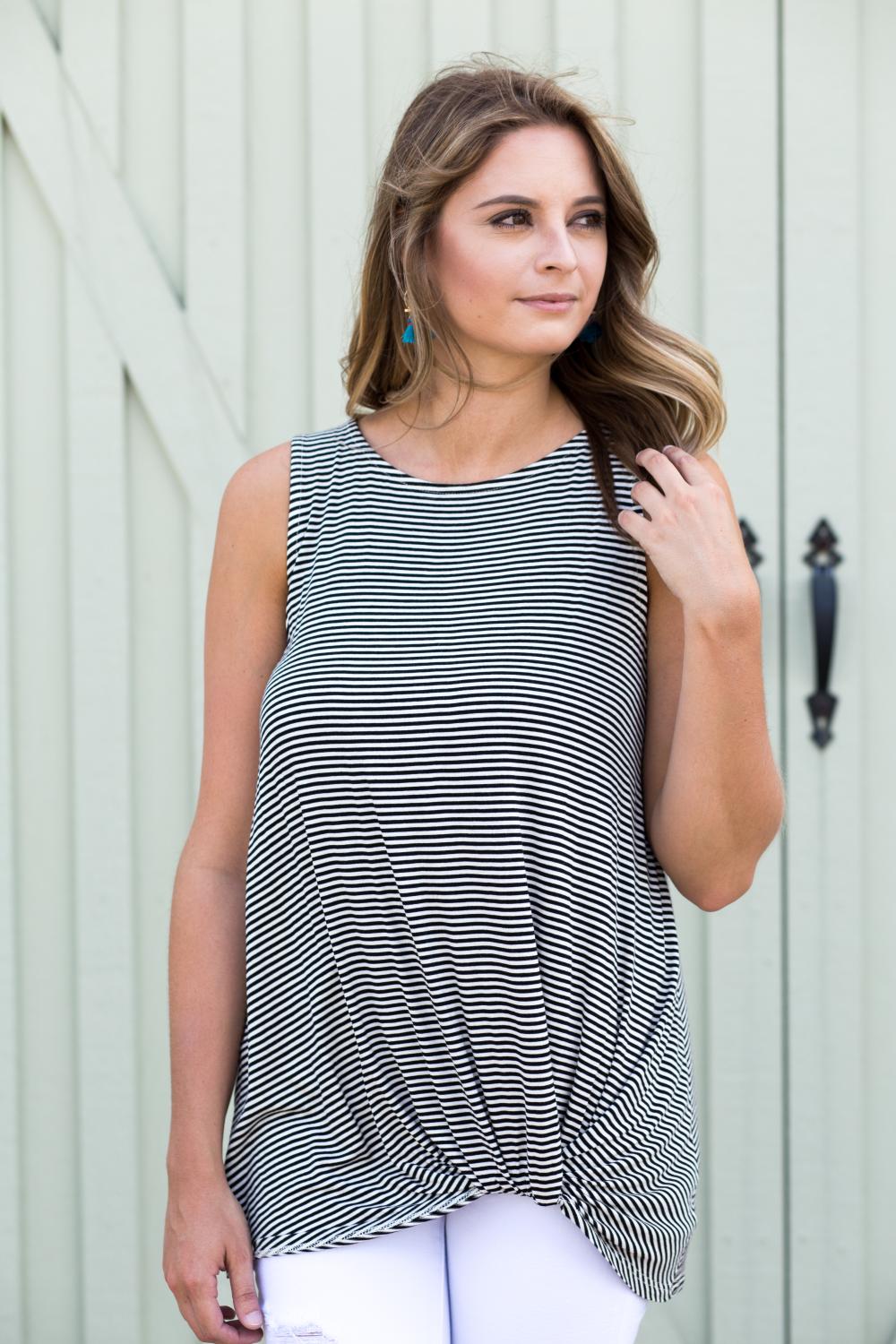 Stripe Oasis Tank