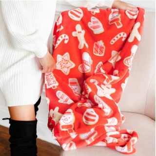 Sugar Plum Throw Blanket