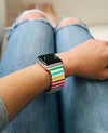 Summer Stripe Watch Band