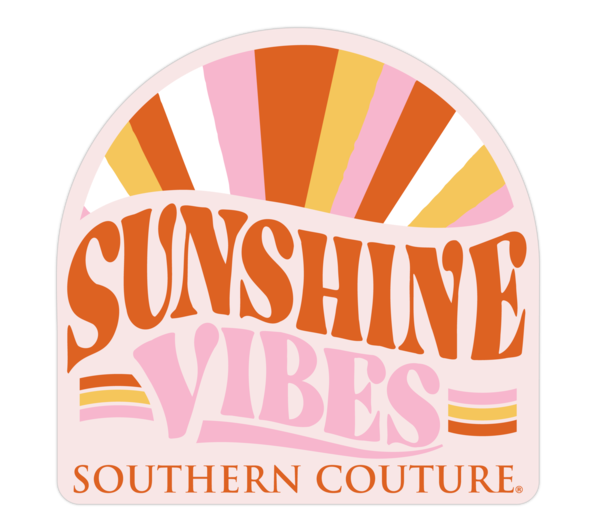 Sunshine Vibes Sticker