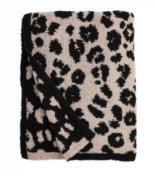 TAN LEOPARD BLANKET