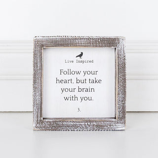 Take Your Brain With You Sign