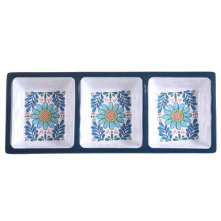 Talavera 3-Section Relish Tray