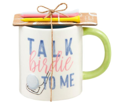 Talk Birdie Golf Mug Set