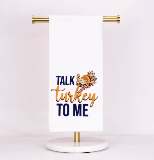 Talk Turkey To Me Towel