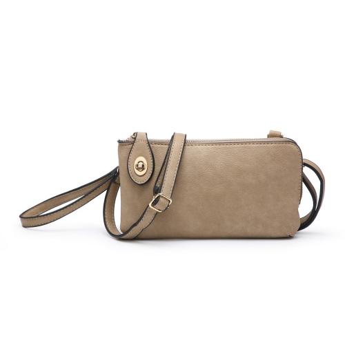 Taupe Kendall Crossbody