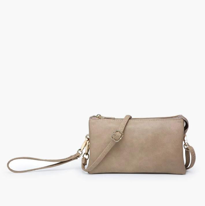 Taupe Riley Crossbody