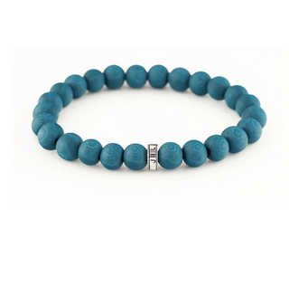Teal Blue Stack Bracelet