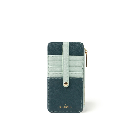 Teal Zip Wallet