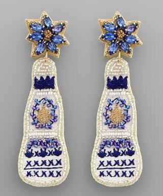 Tequila Bottle Earring