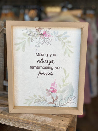Textured Paper Box Plaque