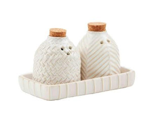 Textured Salt & Pepper Shakers