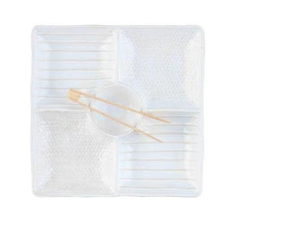 Textured Sectioned Server Set