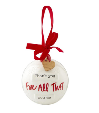 Thank You Ornament