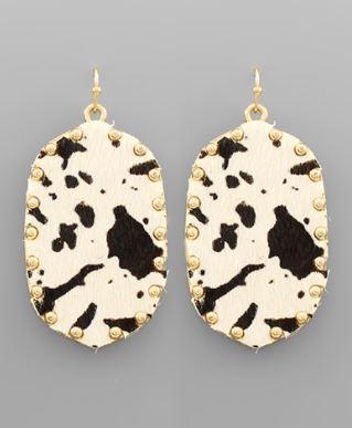 The Cindy Earrings Black