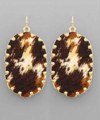 The Cindy Earrings Brown Multi