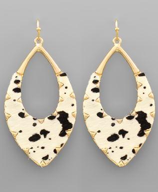 The Dana Earrings Black