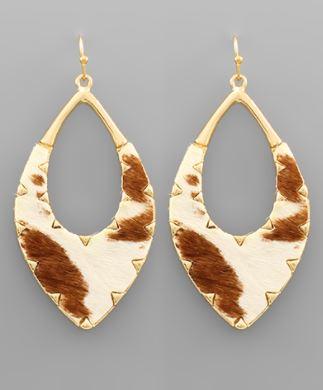 The Dana Earrings Brown