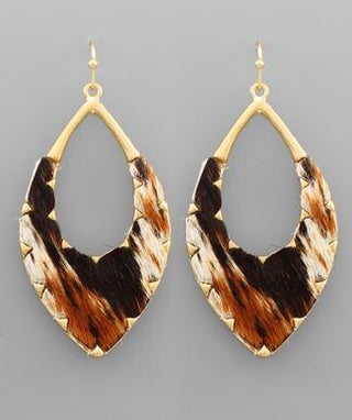 The Dana Earrings Lt. Brown