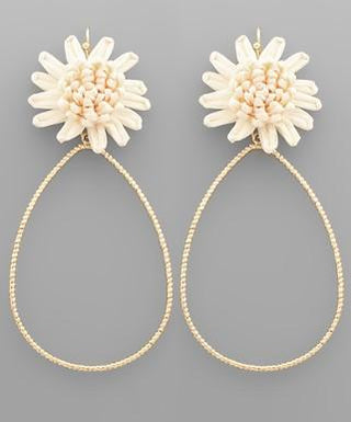 The Delilah Earring Ivory